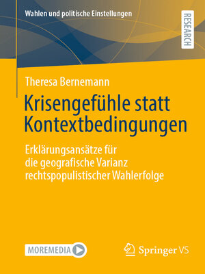 cover image of Krisengefühle statt Kontextbedingungen